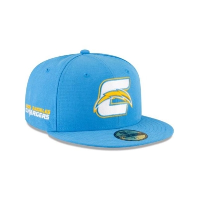 Sapca New Era Los Angeles Chargers NFL Logo Mix 59FIFTY Fitted - Albastri